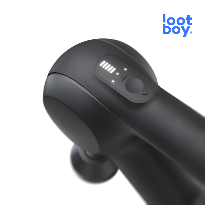 Theragun Prime Quiet Percussion Massage Gun, Bluetooth Connectivity and USB-C Charging, 5th Gen, Black