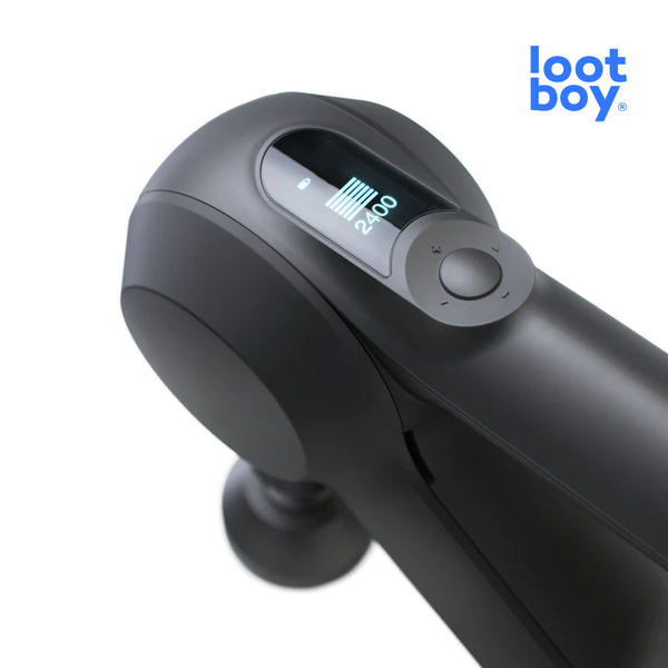 Theragun Elite Percussion Massage Gun, Bluetooth Connectivity and USB-C Charging, 5th Gen, Black