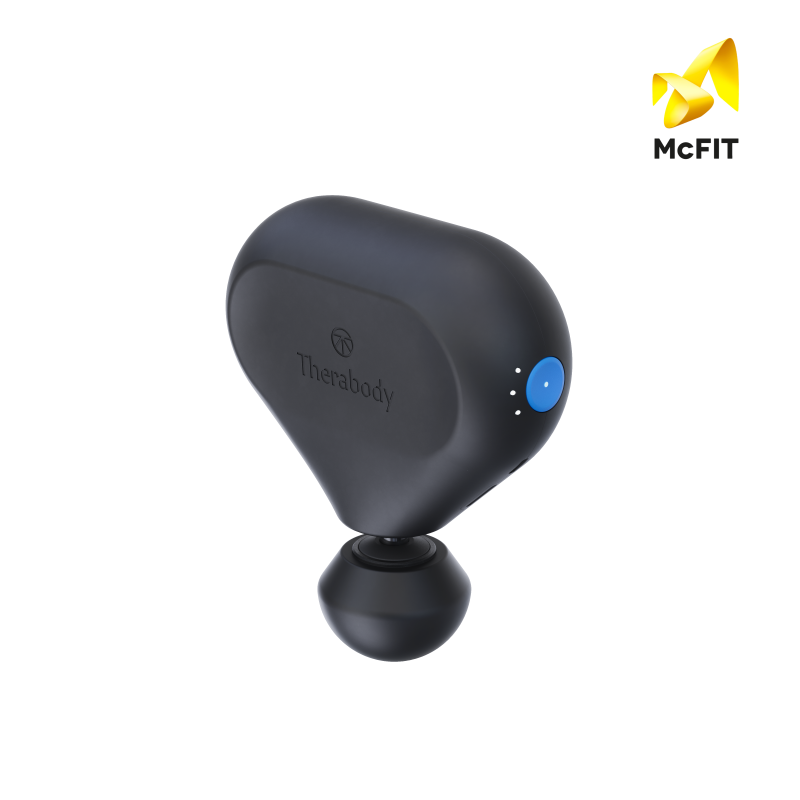 Theragun Mini 2nd Generation, Handheld Percussion Massage Gun, Bluetooth Connectivity and USB-C Charging, Black