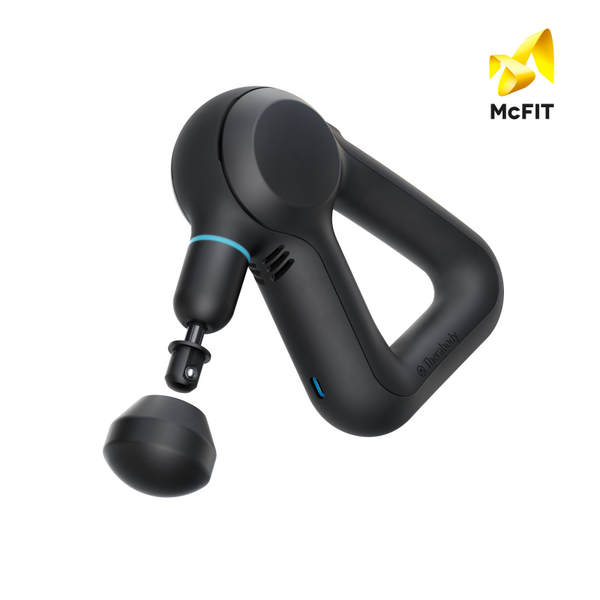 Theragun Prime Quiet Percussion Massage Gun, Bluetooth Connectivity and USB-C Charging, 5th Gen, Black